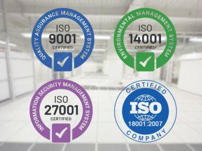 iTech Towers ISO certificates